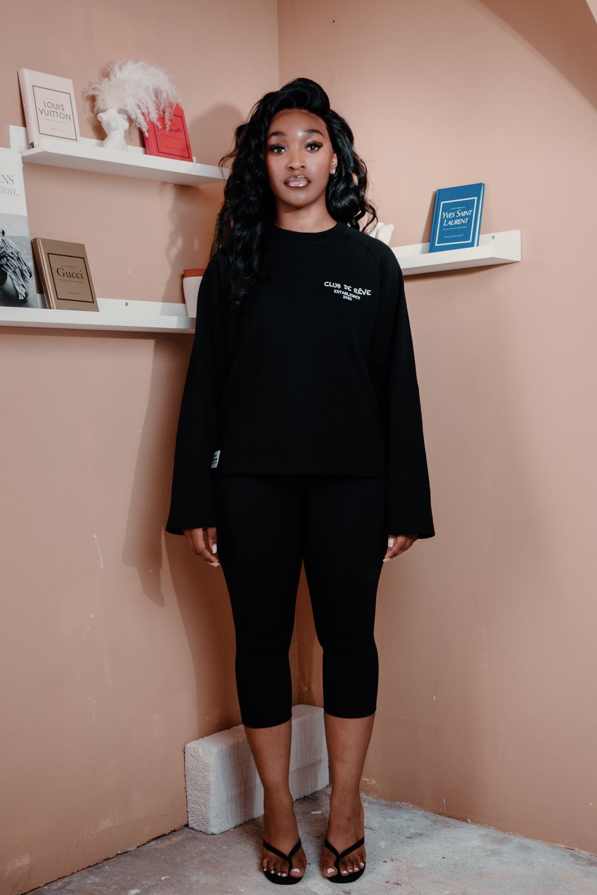 “TTROLTC” Waffle Knit L/S