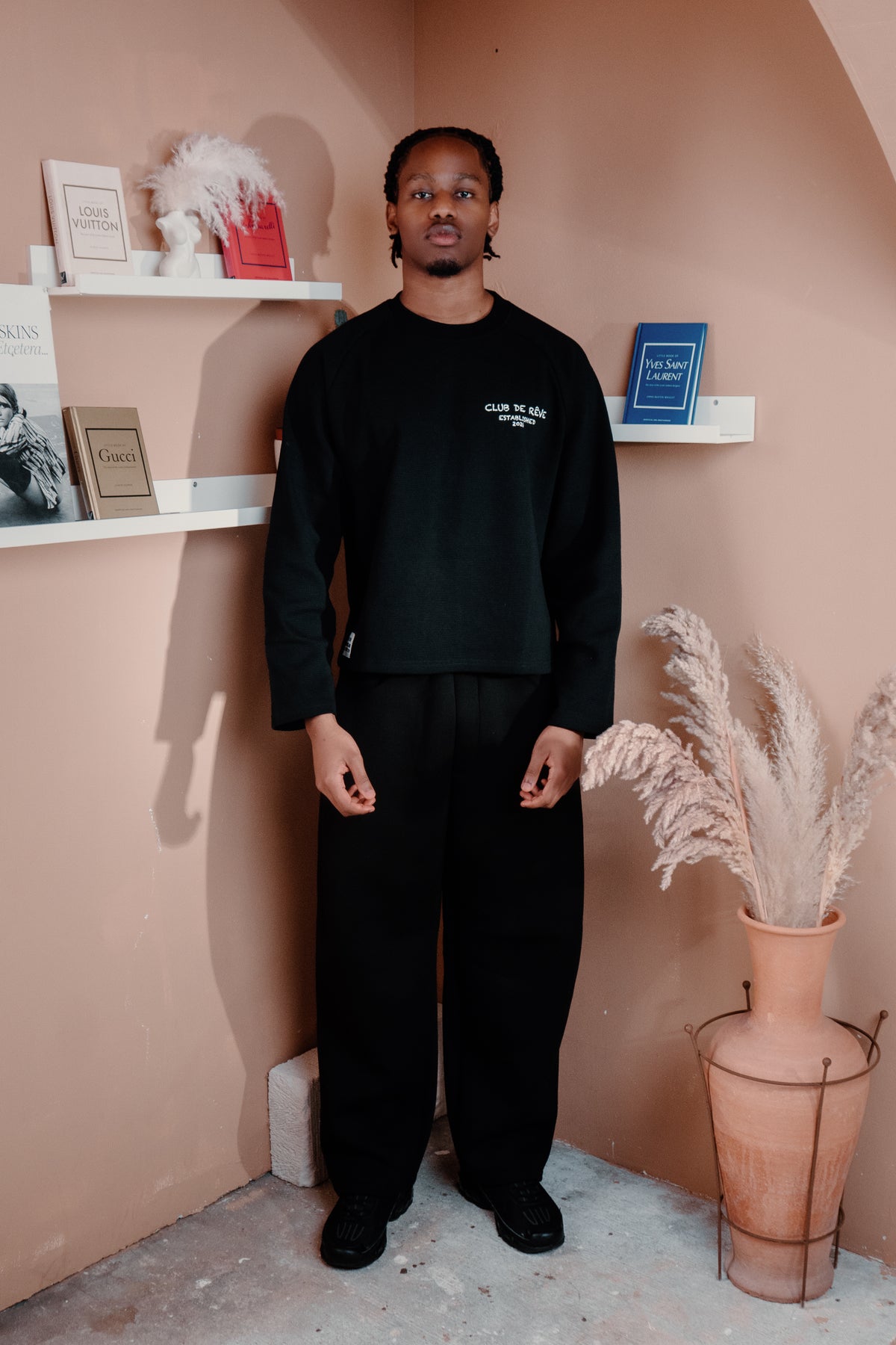 “TTROLTC” Waffle Knit L/S